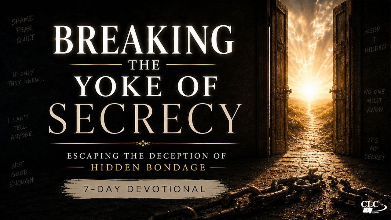 Breaking the Yoke of Secrecy: Escaping the Deception of Hidden Bondage YouVersion reading plan