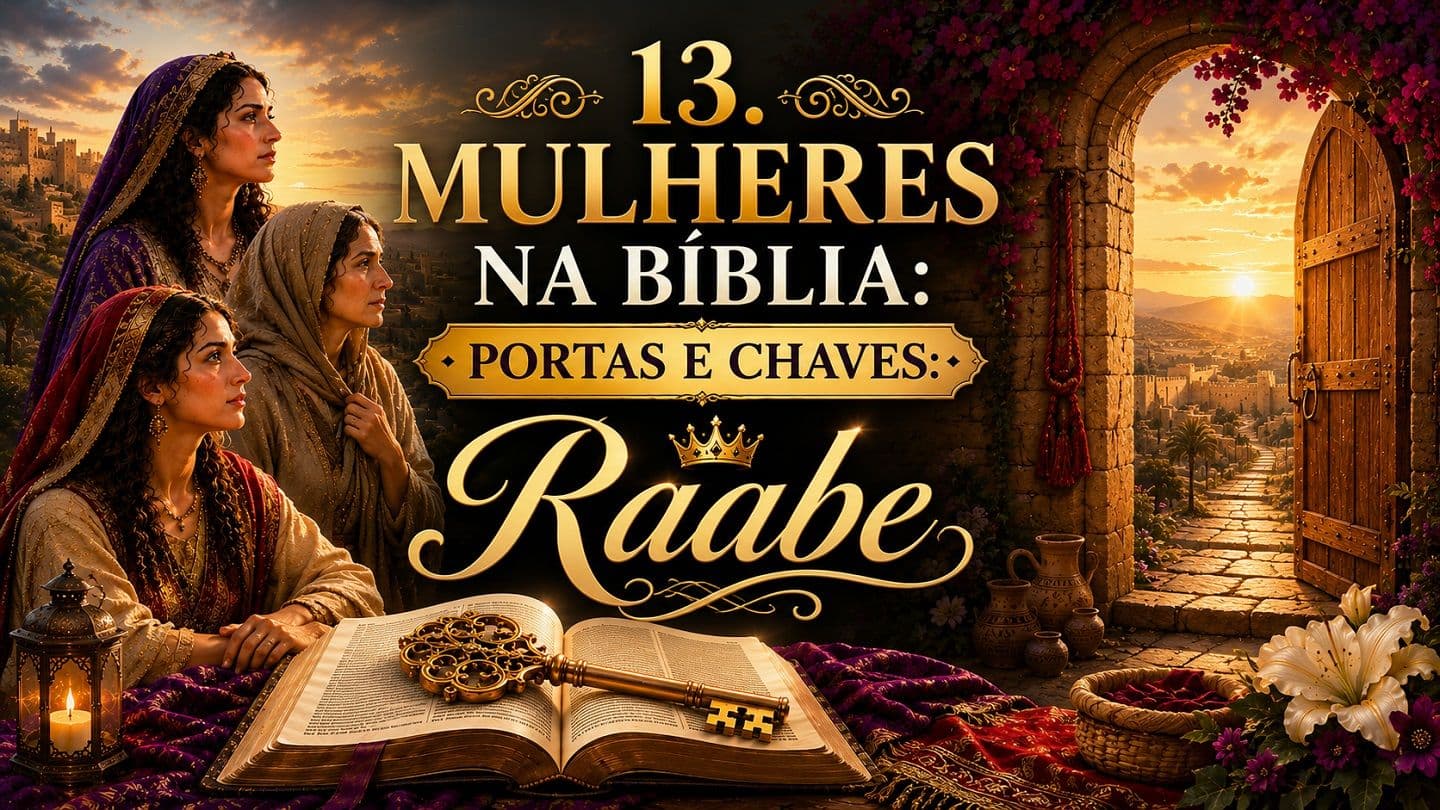 13. Mulheres na Bíblia: Portas e Chaves: Raabe Yehoshua 2:11 The Orthodox Jewish Bible