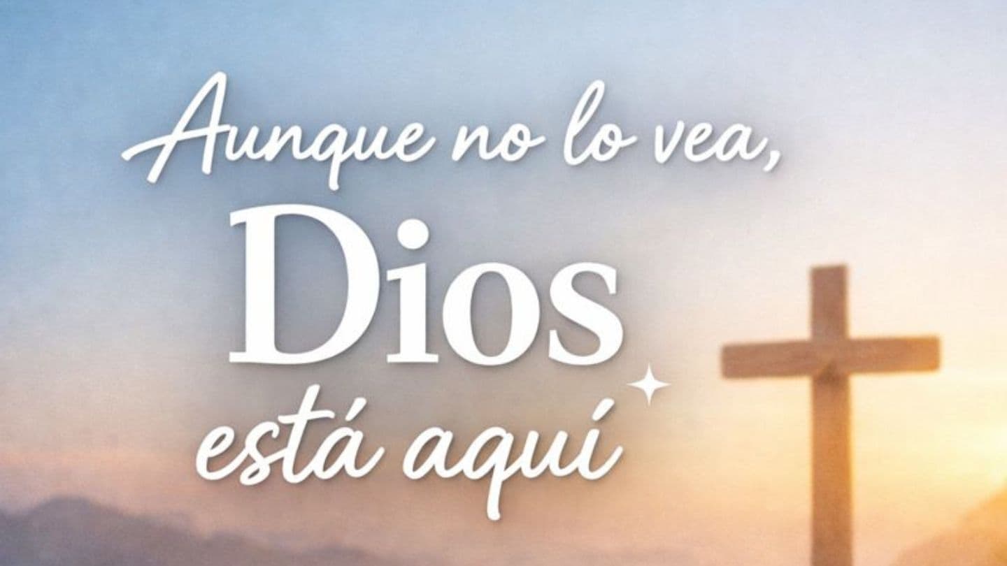Aunque no lo vea, Dios está aquí ƐBƏRƏTÒ 13:5 Pere New Testament