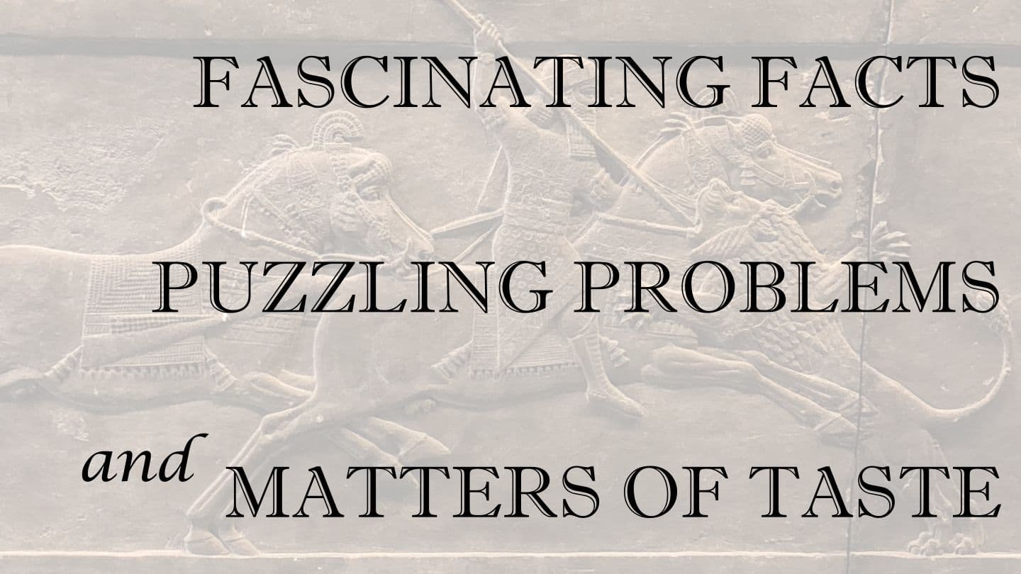 Fascinating Facts: People in the Bible Exodus 12:43-49 The Message