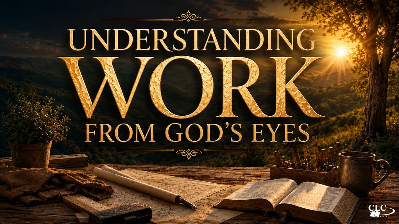 Understanding Work From God’s Eyes YouVersion reading plan