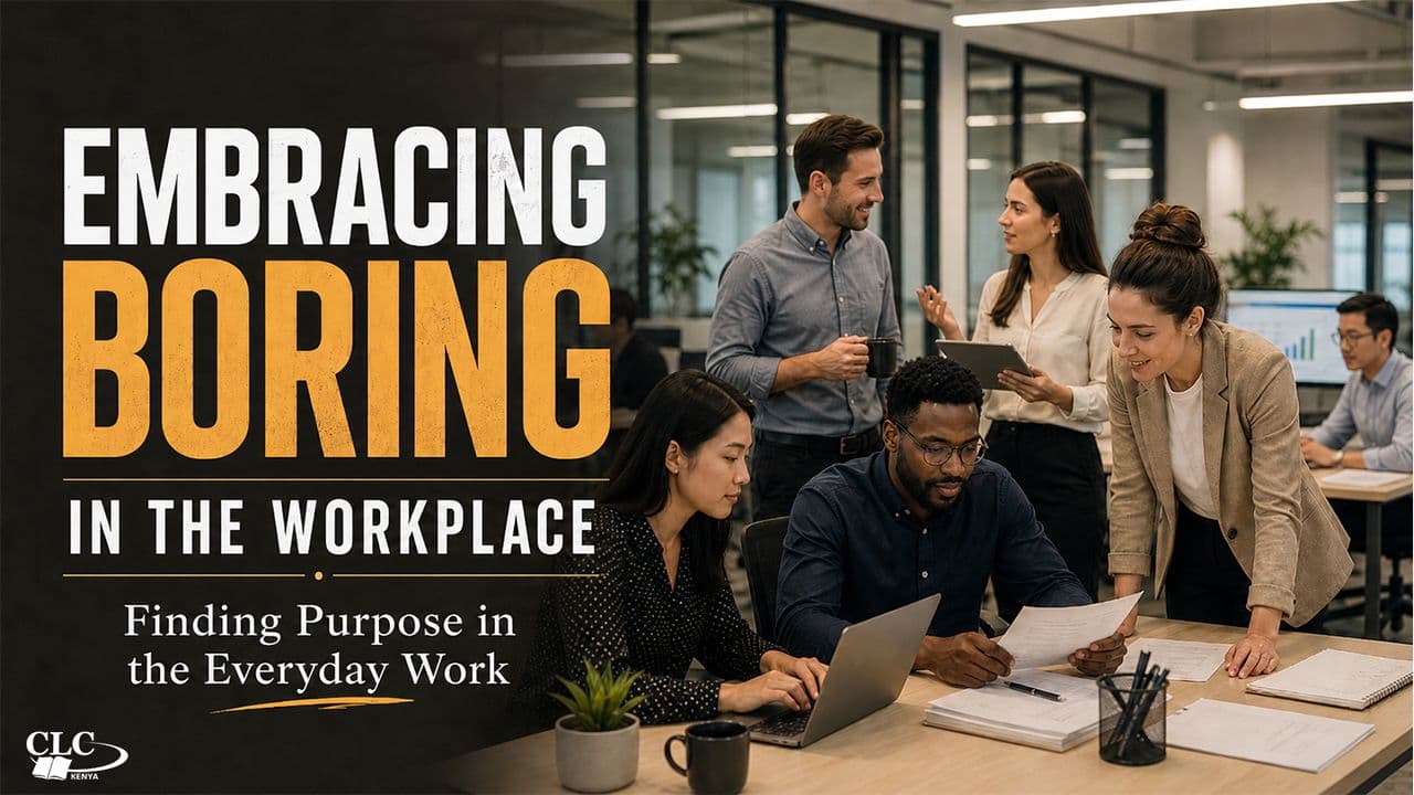 Embracing Boring in the Workplace YouVersion reading plan