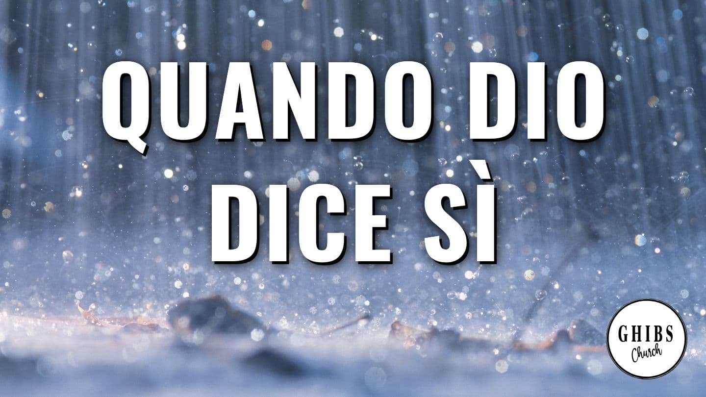 Quando Dio Dice Sì Tehillim 127:1 The Orthodox Jewish Bible