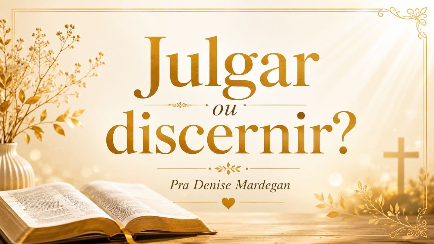 Julgar Ou Discernir? Jono 7:24 Ankave