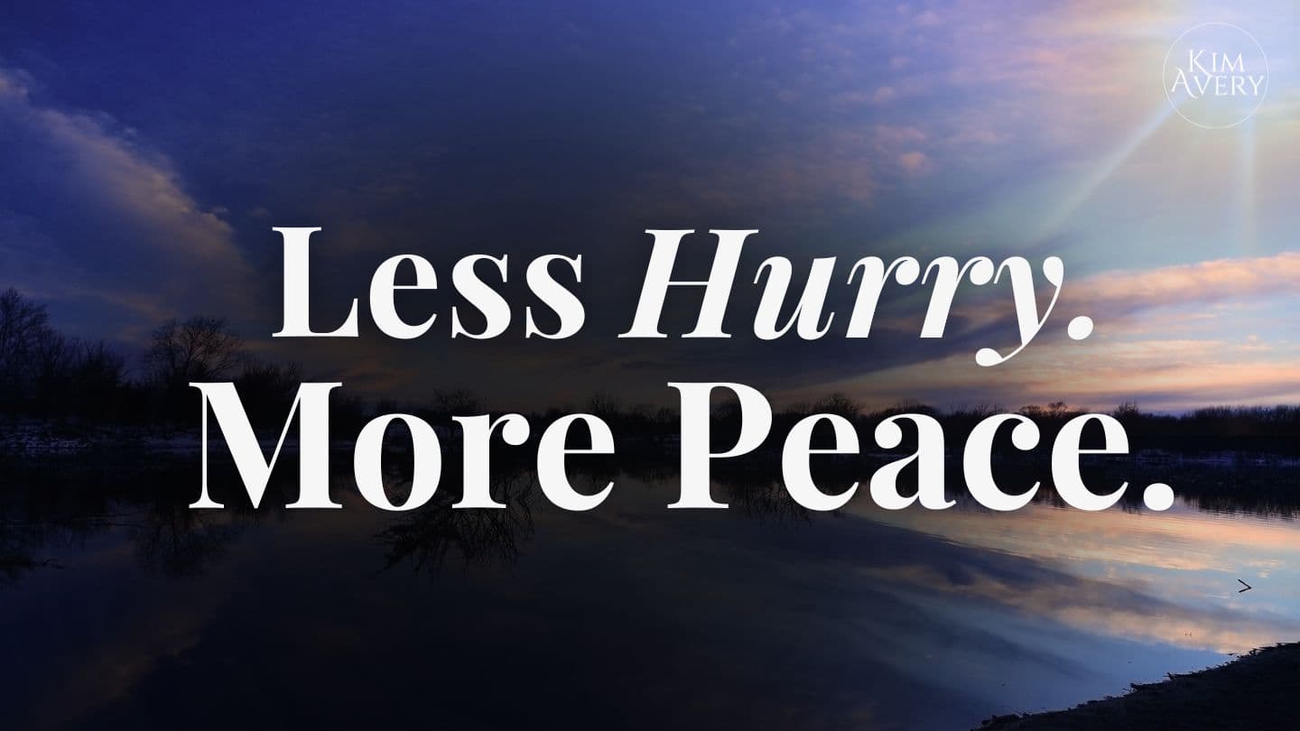 Less Hurry. More Peace. หนังสืออิสยาห์ 28:16 พระคัมภีร์ภาษาไทยฉบับ KJV