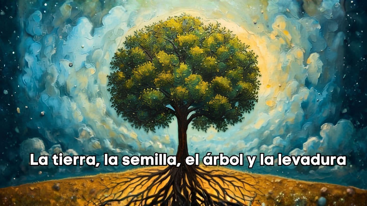 La Tierra, La Semilla, El Arbol Y La Levadura SAN MARCOS 4:17 Biblia Reina Valera 1960