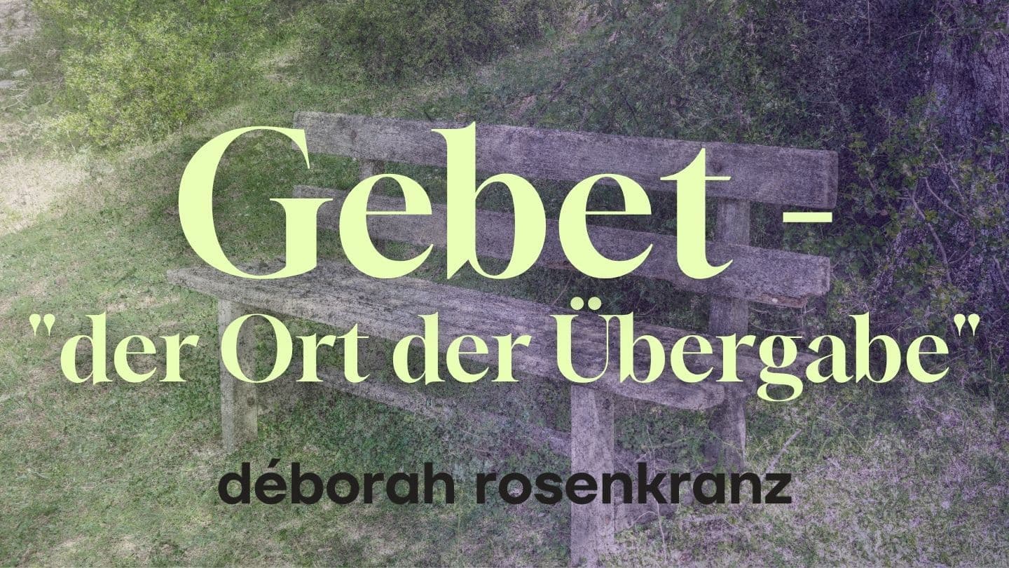 Gebet - "der Ort der Übergabe" 1 Pita 5:7 Paipera Tapu 2012