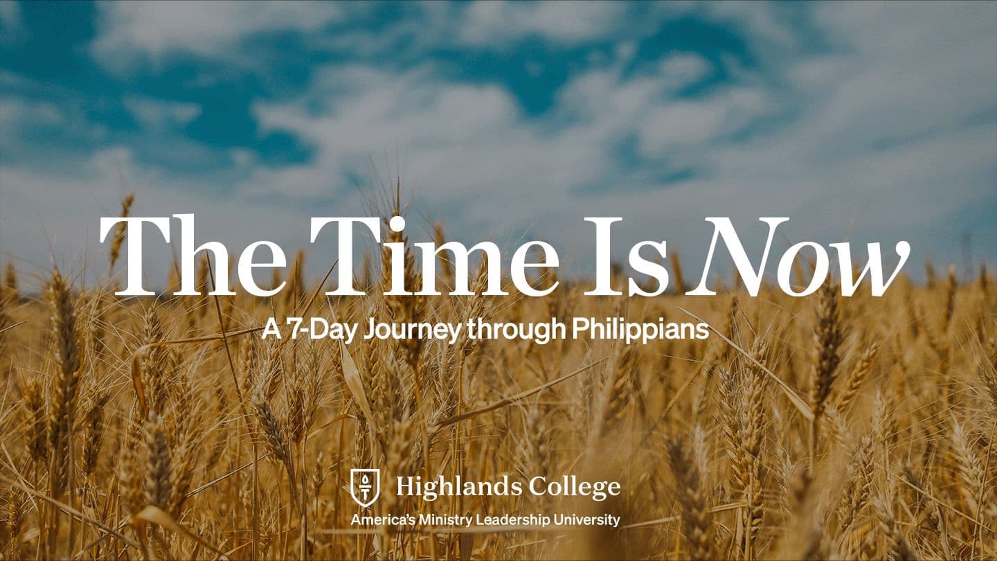 The Time Is Now