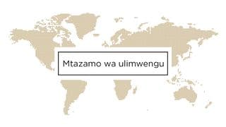 Mtazamo wa ulimwengu