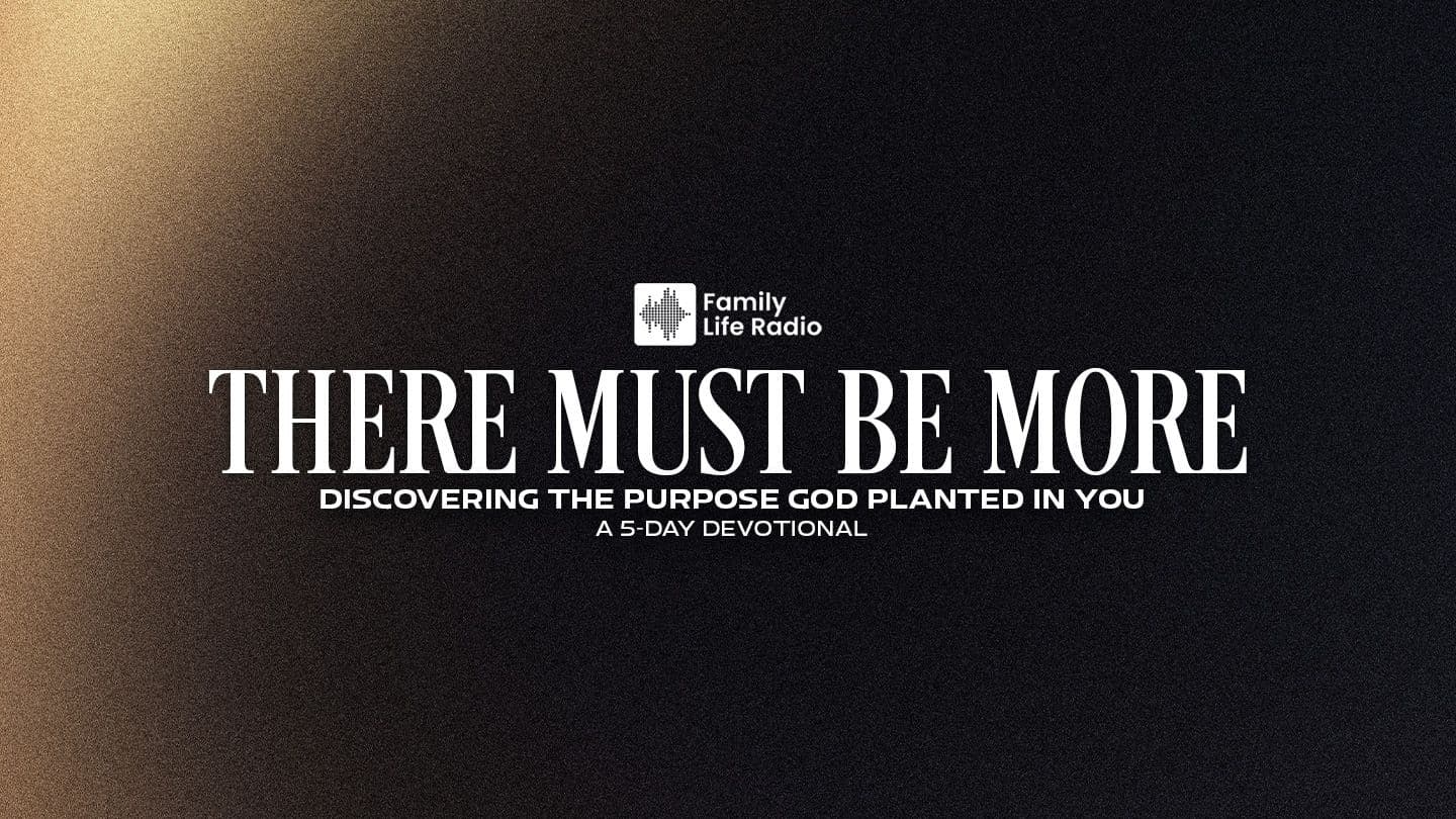 There Must Be More: Discovering the Purpose God Planted in You