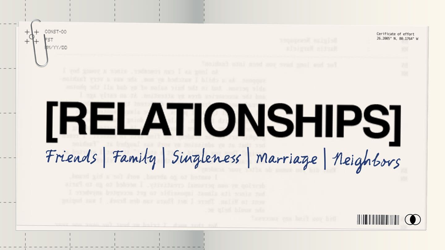 Relationships