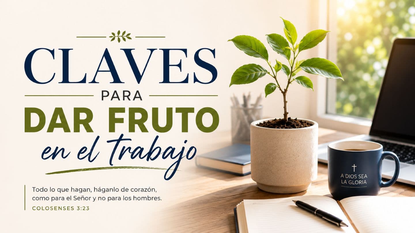 CLAVES PARA DAR FRUTOS en EL TRABAJO San Mateo 25:14 Biblia Reina Valera 1960