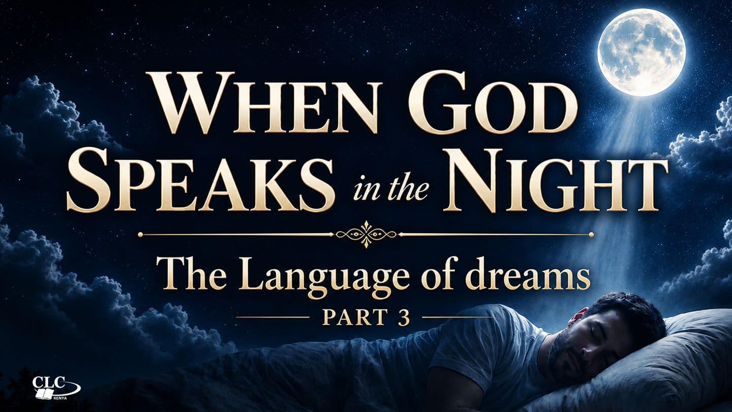 When God Speaks in the Night Part 3: The Language of Dreams by Patrick Omukhango MWANDUSO 20:6-7 Bibilia ya Kizalamo