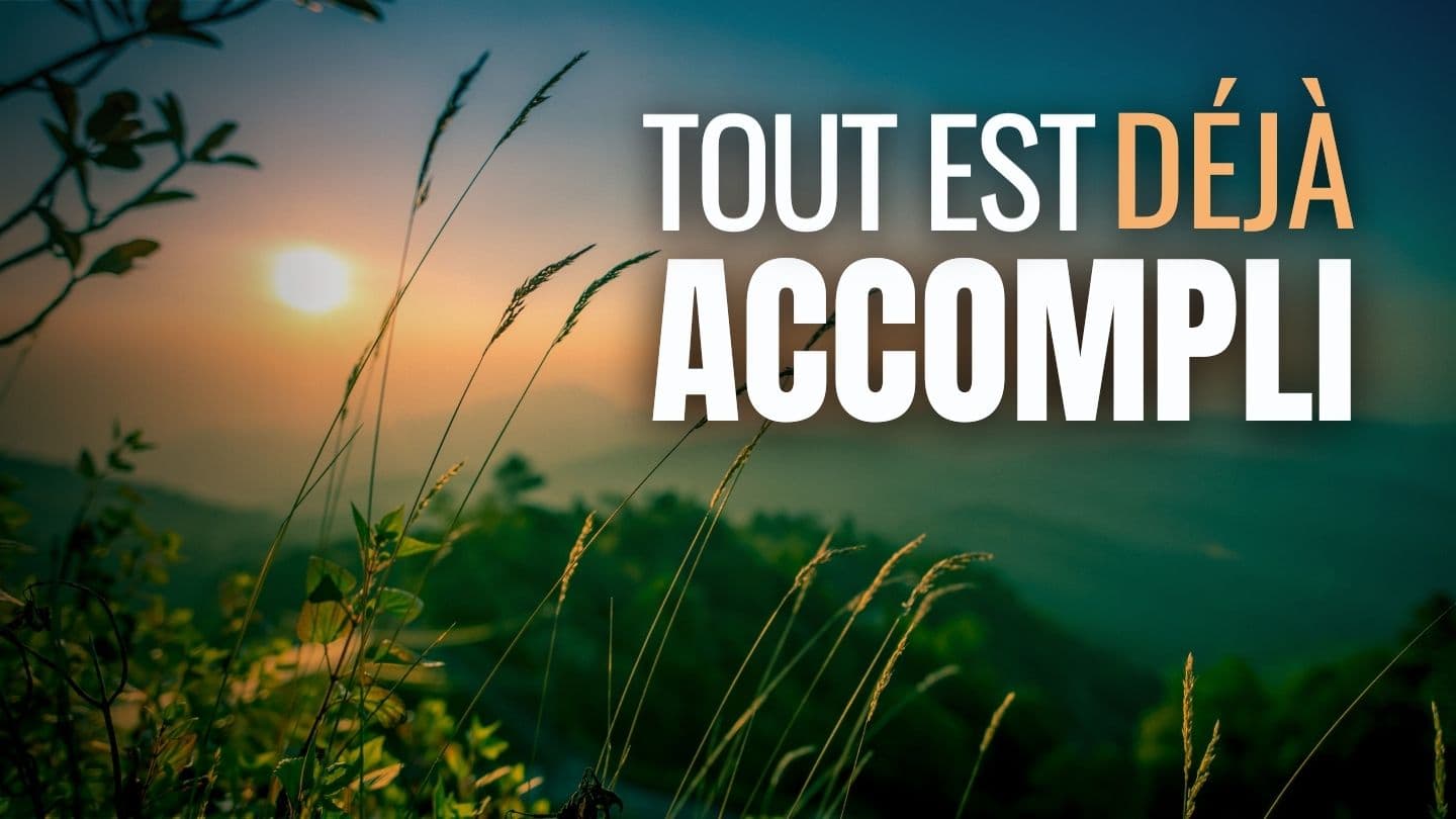 Tout est déjà accompli Ésaïe 30:15 La Bible expliquée