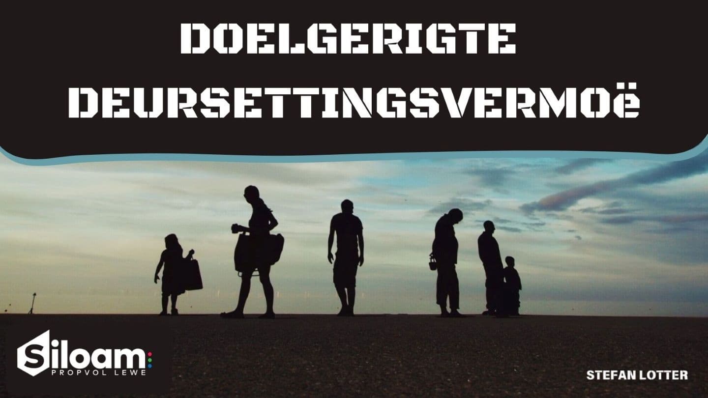 Doelgerigte Deursettingsvermoë