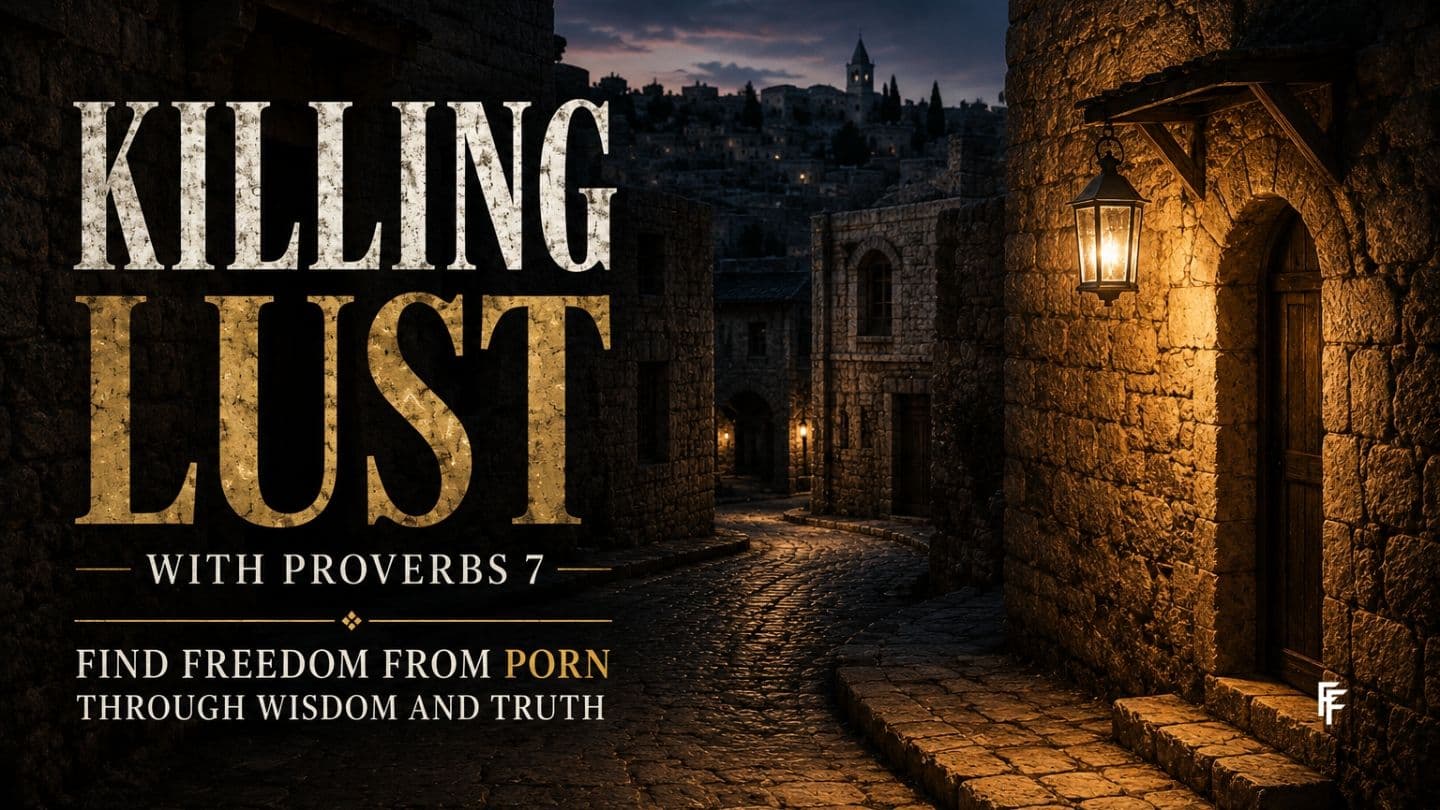 Killing Lust With Proverbs 7: Find Freedom From Porn Through Wisdom and Truth Proverbs 7:1-27 New Living Translation