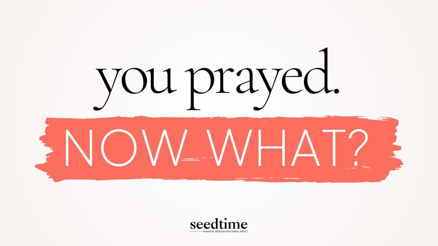 Praying About It, but Not Sure What to Do?