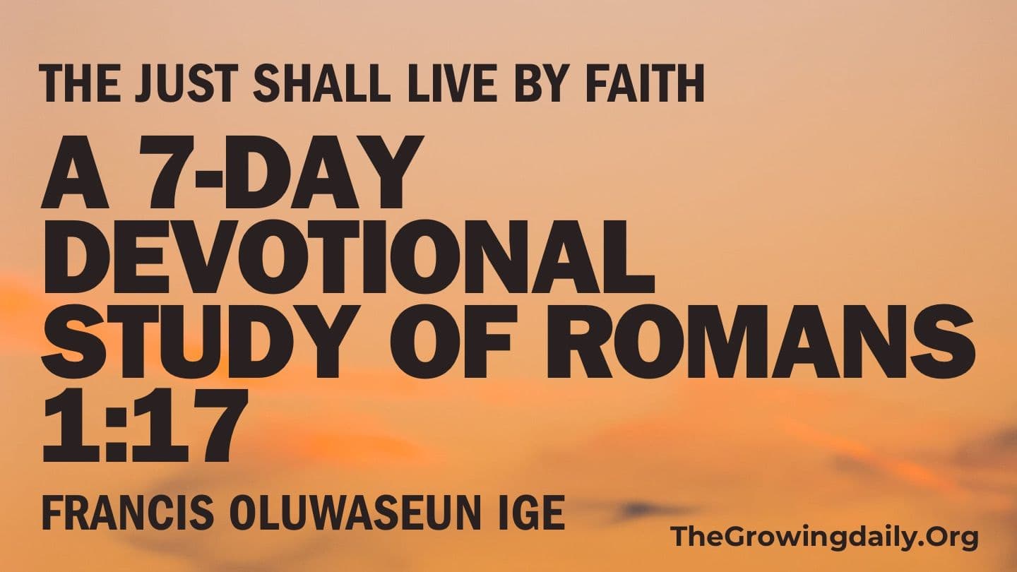 A 7-Day Devotional Study of Romans 1:17