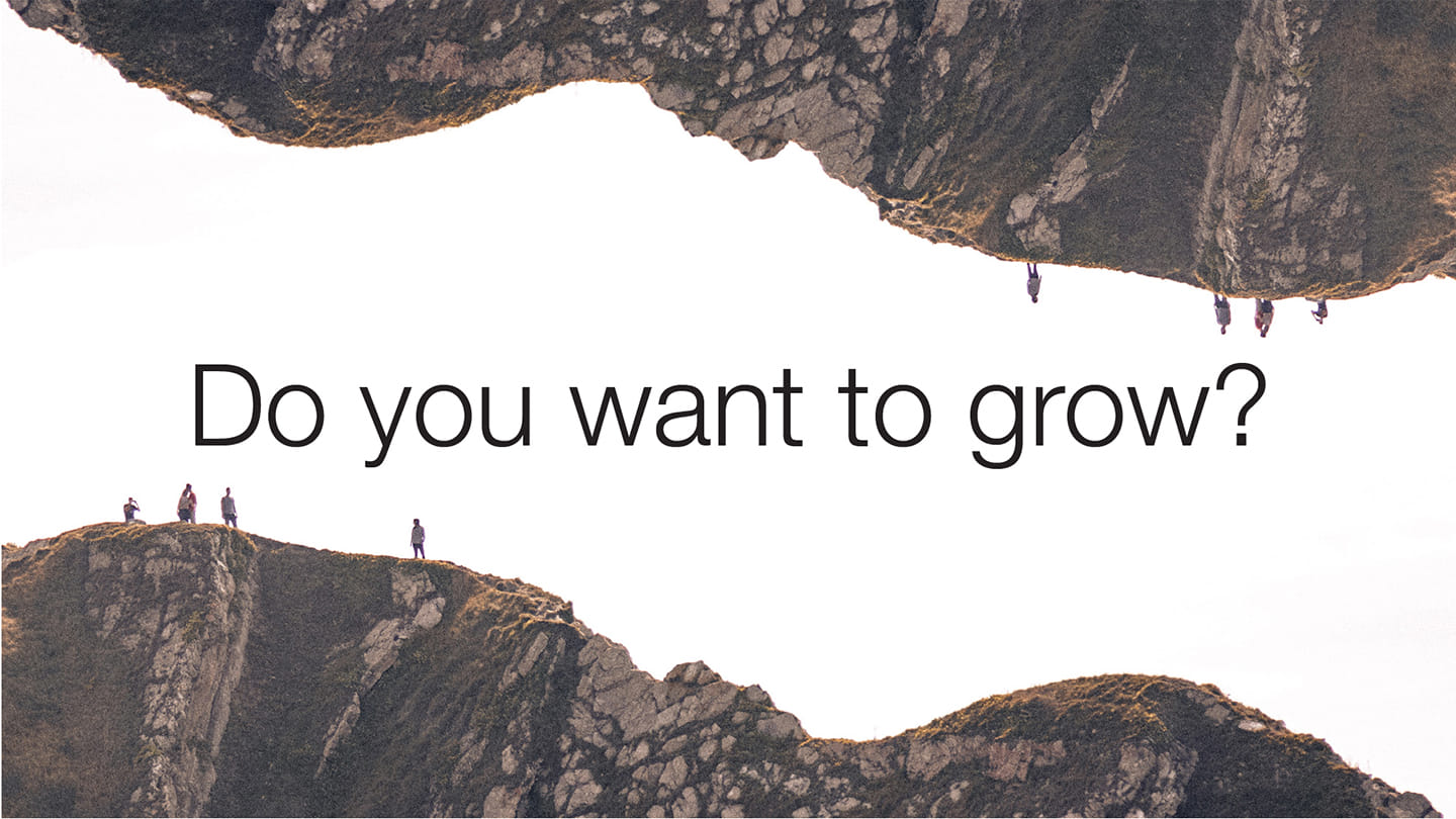 Do You Want To Grow?