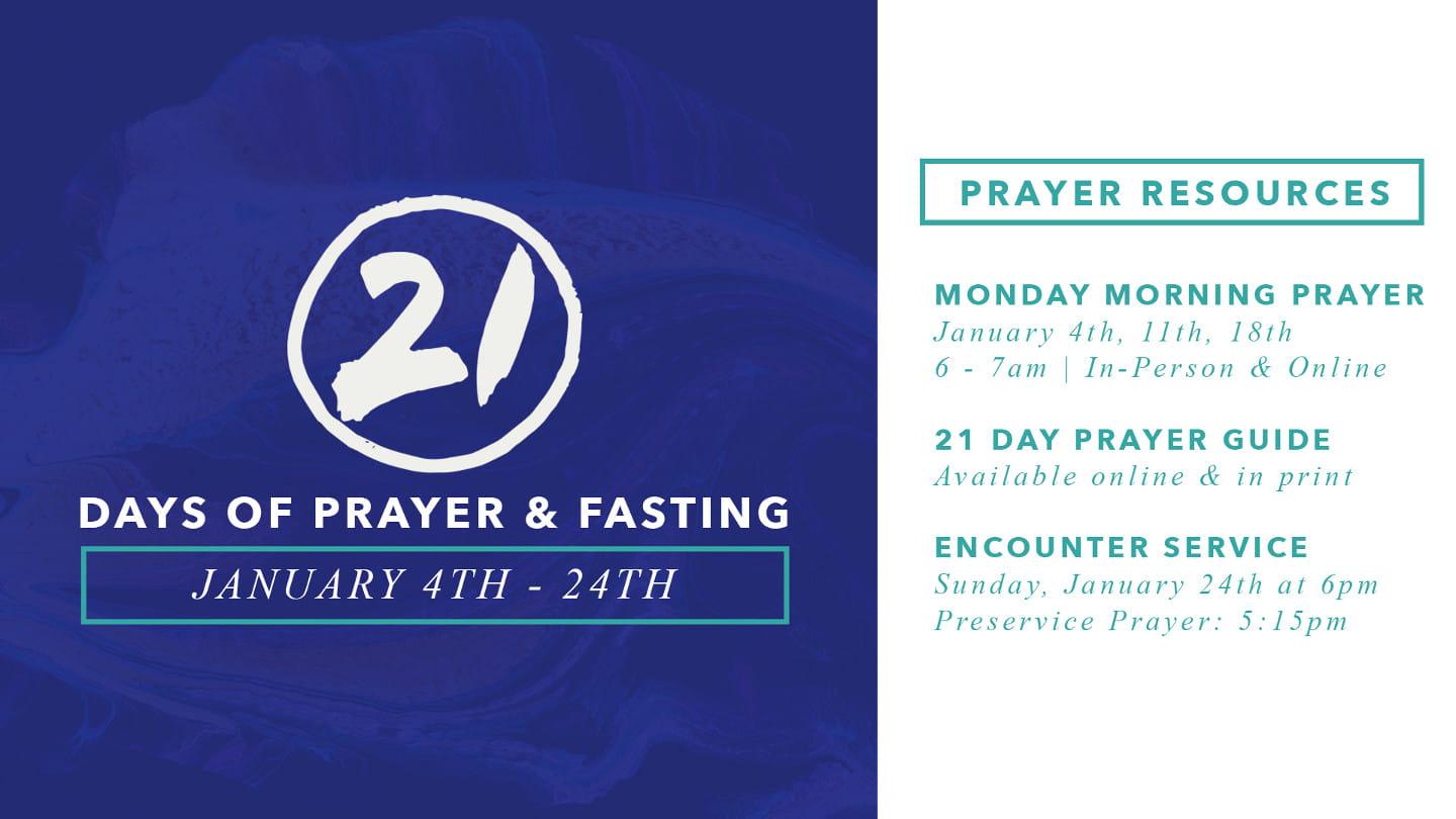 21 Days of Prayer and Fasting - Week 2