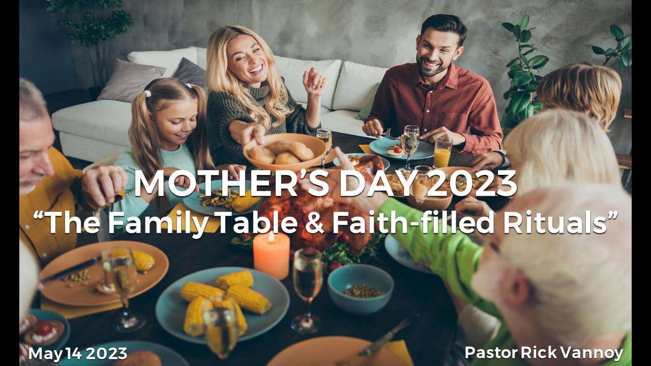 The Family Table and Faith-filled Rituals
