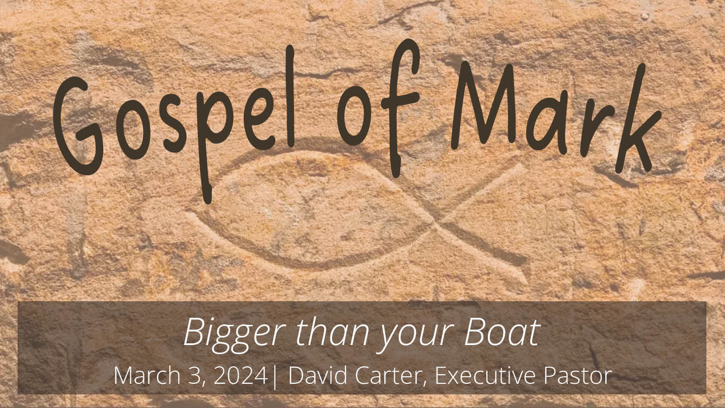 The Servant on the Mission: Bigger than your Boat