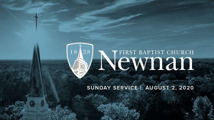 Sunday Worship, August 2, 2020
