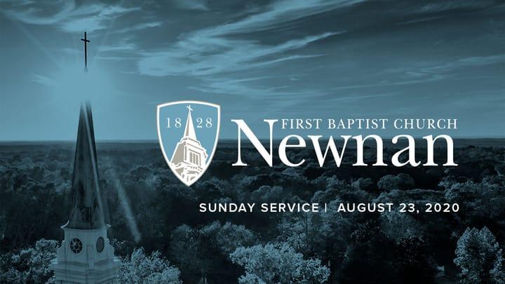 Sunday Worship, August 30, 2020