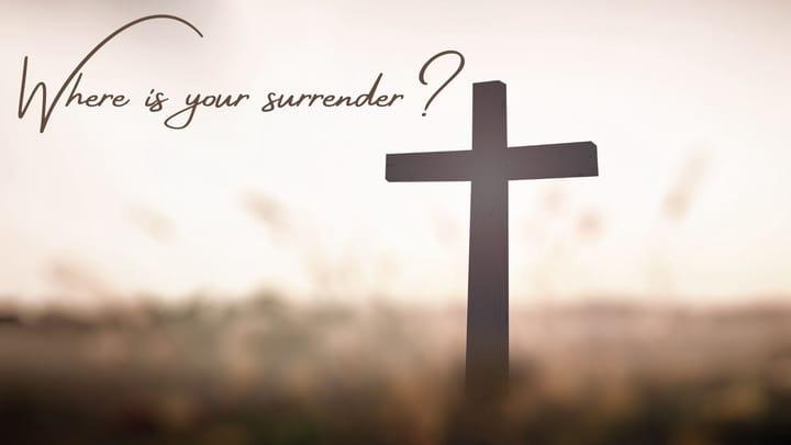 Where is your surrender?