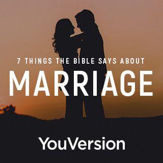 聖書が結婚について語る7つのこと