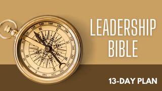 NIV Leadership Bible Reading Plan Romans 1:5 King James Version