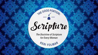 The Good Portion : Scripture Deuteronomy 7:9 New Living Translation
