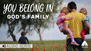 You Belong In God's Family Hebrews 12:2 New Living Translation