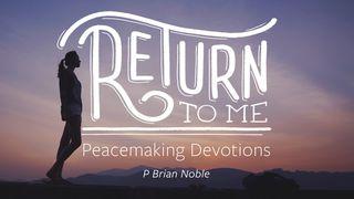 Return To Me Psalms 56:3 Contemporary English Version Interconfessional Edition