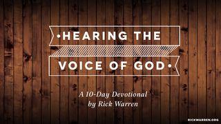 Hearing The Voice Of God Luke 21:33 New International Version