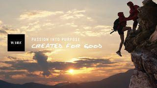 Passion Into Purpose // Created For Good Ephesians 4:1-6 English Standard Version 2016