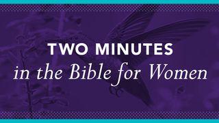 Two Minutes In The Bible For Women Isaiah 26:3 Holy Bible: Easy-to-Read Version