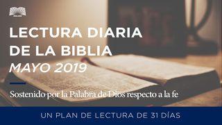Lectura Diaria De La Biblia — Sostenido Por La Palabra De Dios Respecto A La Fe Josué 24:10 La Biblia de las Américas