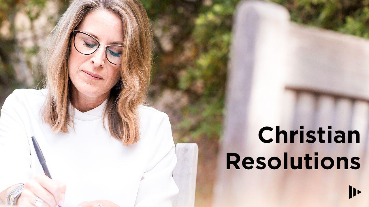 Christian Resolutions: Devotions From Time Of Grace