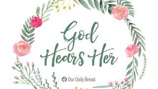 God Hears Her 2 Corinthians 3:3 World English Bible, American English Edition, without Strong's Numbers