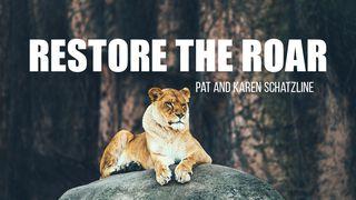 Restore The Roar Matthew 14:22-23 New Living Translation