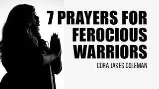 7 Prayers For Ferocious Warriors Psalm 147:6 King James Version with Apocrypha, American Edition