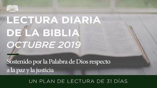 Lectura Diaria De La Biblia–Sostenido Por La Palabra De Paz Y Justicia De Dios Levítico 26:4 Nueva Versión Internacional - Español