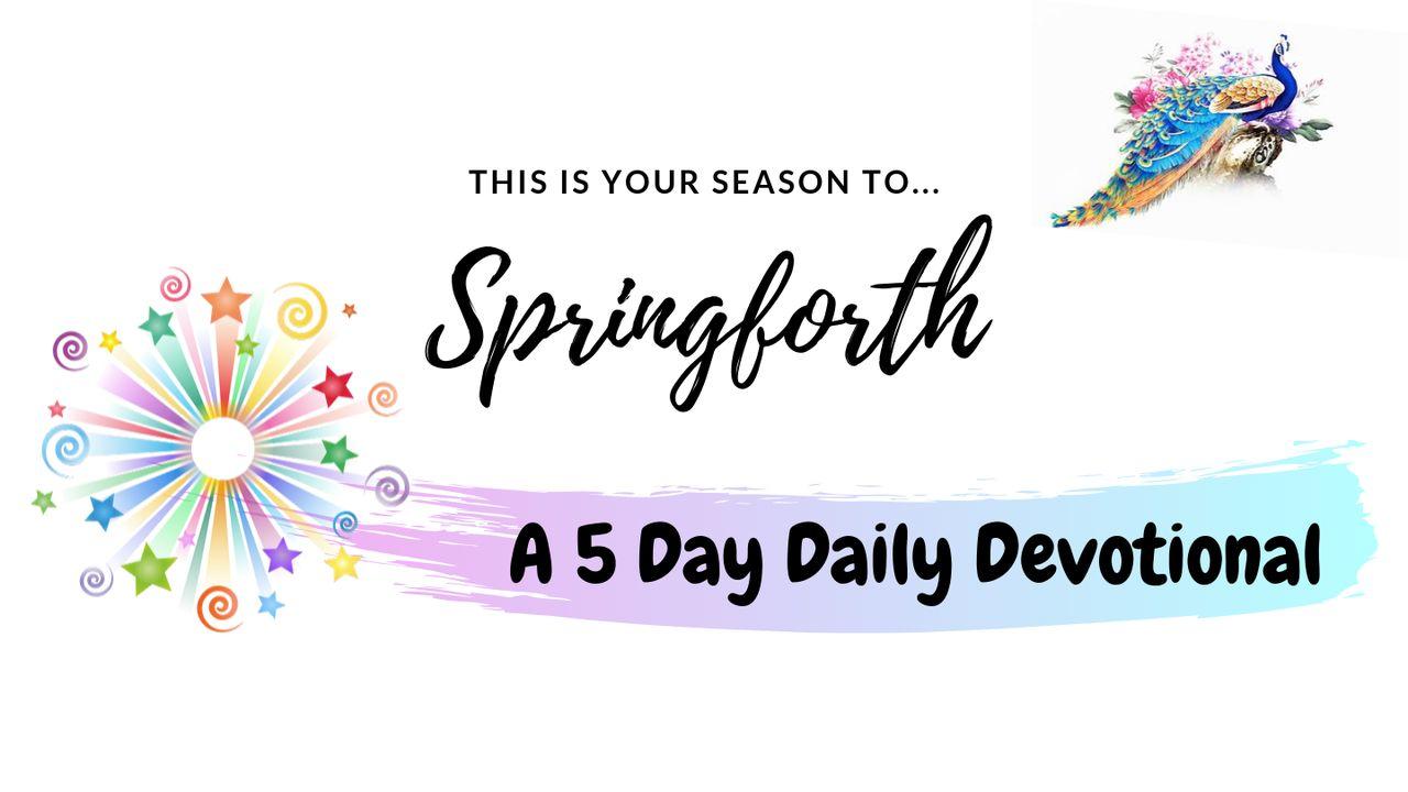 Springforth: A New Thing Devotional