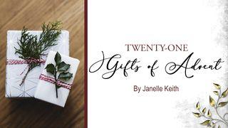 21 Gifts of Advent Isaiah 42:15 New International Version