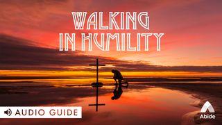 Walking in Humility Luke 14:11 Young's Literal Translation 1898