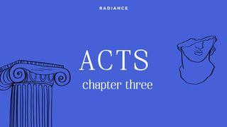 Acts - Chapter Three Apostelgeschichte 3:1-10 Neue Genfer Übersetzung
