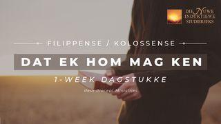 Filippense/Kolossense: Dat Ek Hom Mag Ken FILIPPENSE 1:27-30 Afrikaans 1983