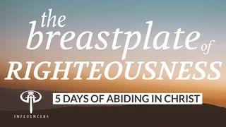 The Breastplate Of Righteousness Matthew 18:20 New Living Translation