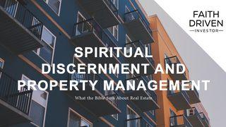 Spiritual Discernment And Property Management Philipper 4:6 Hoffnung für alle